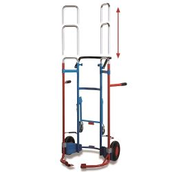 Carrello telescopico per trasporto pneumatici SK-710.307, 8 pneumatici 200 kg