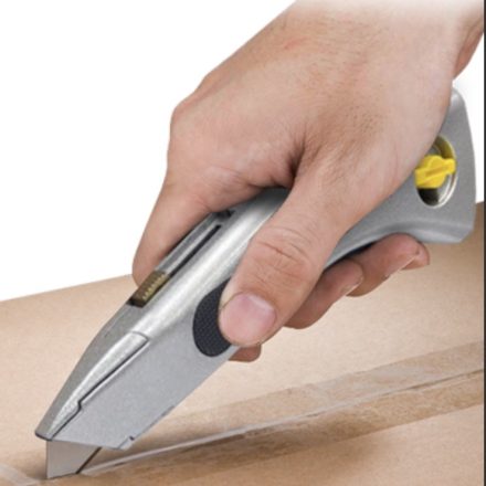 Coltello sicuro SWIFT-9 SW-9 Eccellente, alluminio con manico in gomma