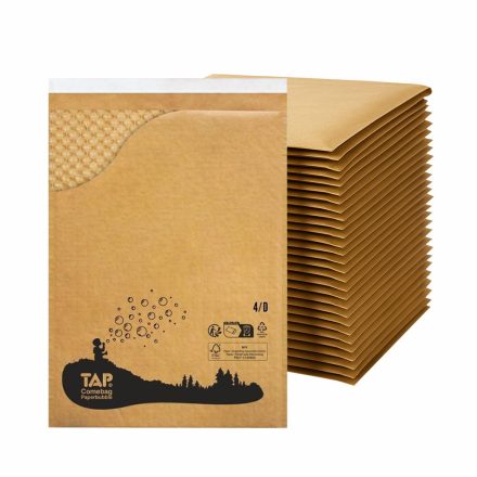 Buste per bolle di carta D14 180x275 mmmarrone, 125 pz