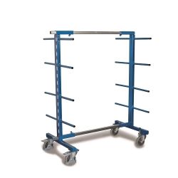Carrello di trasporto a doppia faccia con 8 Braccia portanti SW-160.007