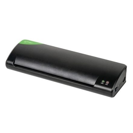 Laminatore Q-Connect A4 per documenti, freddo e caldo, nero 24 cm