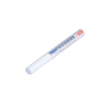 Penna di vernice SP101 marcatore medio dell'olio bianco 1-3 mm per la marcatura