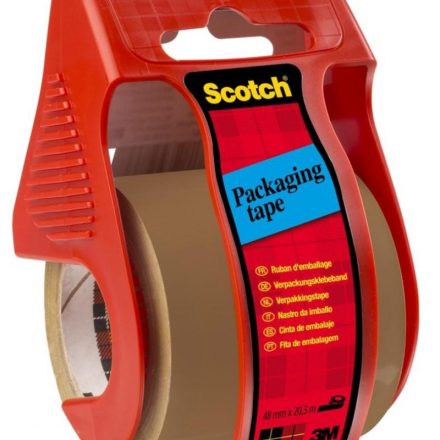 Mini dispenser per imballo scotch nastro adesivo con nastro adesivo 48 mm x 20,3 m