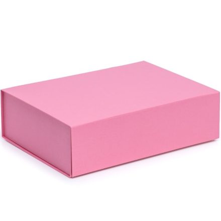 Scatola magnetica rosa 250x180x70mm Cartone di presentazione elegante