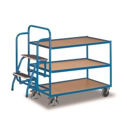 Carrello portaoggetti per montaggio 3 scalinate SW-600.615