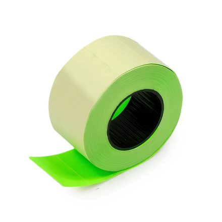 Etichette per finitrici a doppia fila 26x16 mm verde chiaro 700 pz