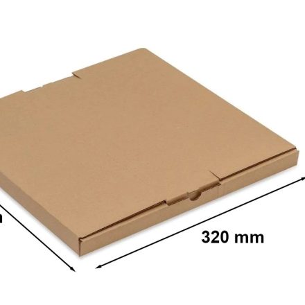 Scatola di cartone per lastre in vinile 320x320x20 mm 20 pz