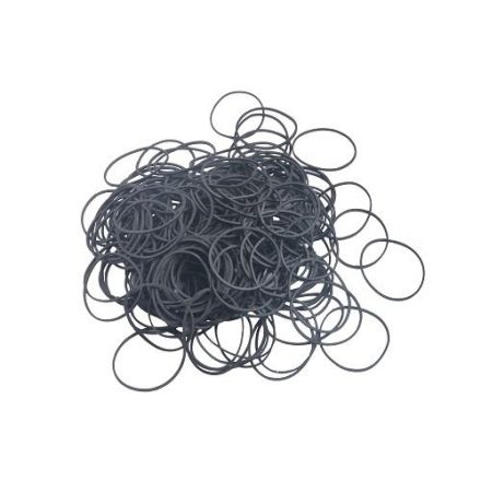 Gomme da ricetta  30mmx1,5x1,5 nero - 1kg