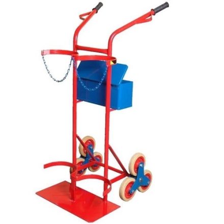 Carrello per il trasporto delle scale BENEK II per bombole di gas 6 e 15 kg