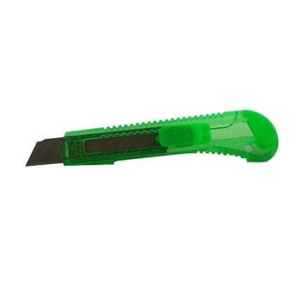 Forbici per carta da parati 18 mm verde con lama rotta 76180