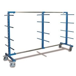 Carrello di trasporto a doppia faccia con bracci di trasporto 3 poli SW-310.007