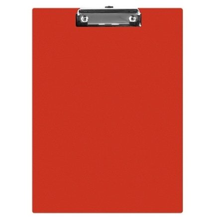Appunti PVC A5 pad rosso con clip a molla