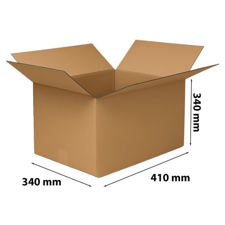 Cartone di carico 410x340x340 mm InPost taglia C marrone