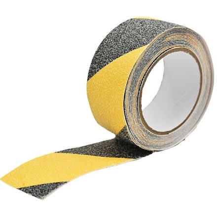 Nastro antiscivolo di avvertimento BHP 50 mm x 5 m giallo-nero