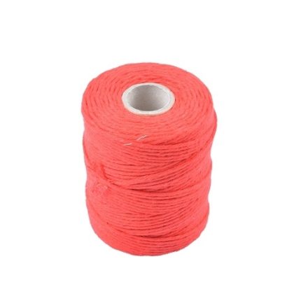 Cordone di cotone rosso 2 mm 350 m 500 g per l'imballaggio e la decorazione