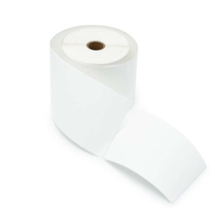 Etichette termiche autoadesive 100x150 mm bianco in rotolo 500 pz