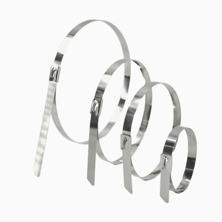 Morsetti per cavi in acciaio inox 360 x 4,6 mm, 100 pz