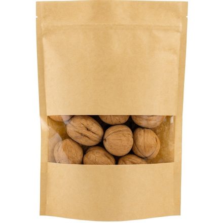 Doypack ECO KRAFT Finestra piccola - 2000ml Borse di carta - 25 pz
