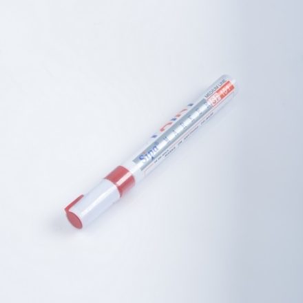 Penna di vernice SP101 medio, marcatore dell'olio rosso 1-3 mm