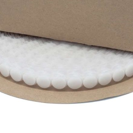 Ruota di rapa 16mm Bianco 1250pc Hook + Loop