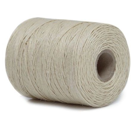 Fili di lenin 1 mm 500 g - spago di lino naturale 740 mb