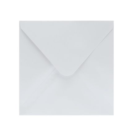 Buste quadrate decorative K4 165 x 165 mm 120g bianco perla 50 pz