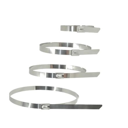 Morsetti in acciaio inox 450 x 7,9 mm 100 pz