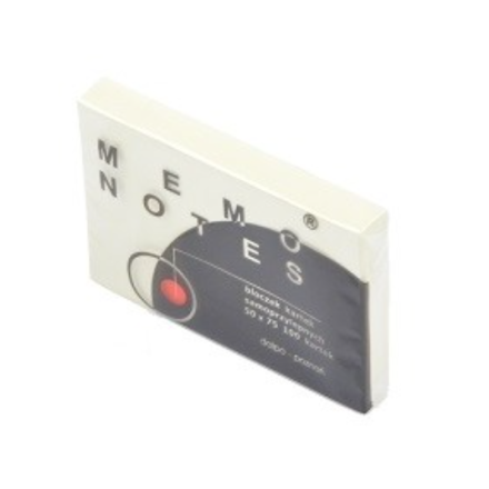 Memo Note Schede adesive 50x75 mm, 100 carte, gialle
