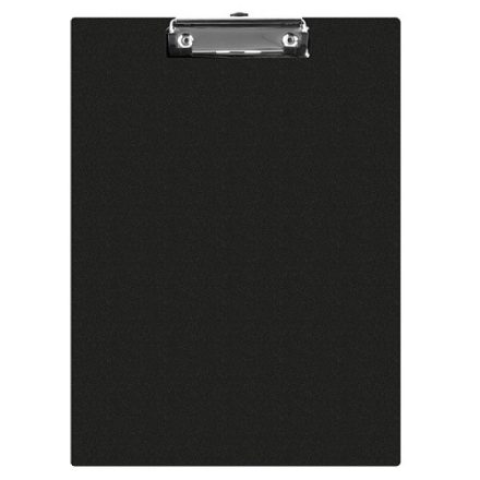 Appunti PVC A5 nero con clip e tasca, macchina da scrivere
