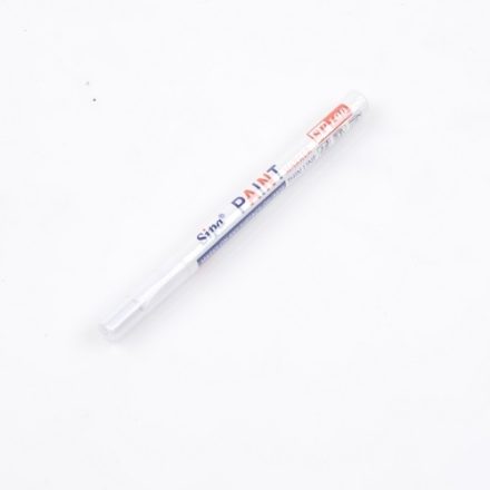 Penna di vernice SP100oil pennarello sottile 1 mm bianco da marcare