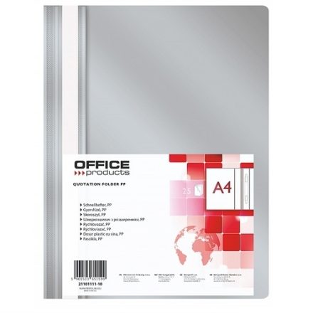 Libro di lavoro morbido A4 PP Grigio per i documenti, 25 pz. 225 x 305 mm