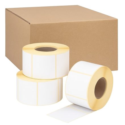 Etichette termiche autoadesive 80x50 mm bianco - 36 000 pz
