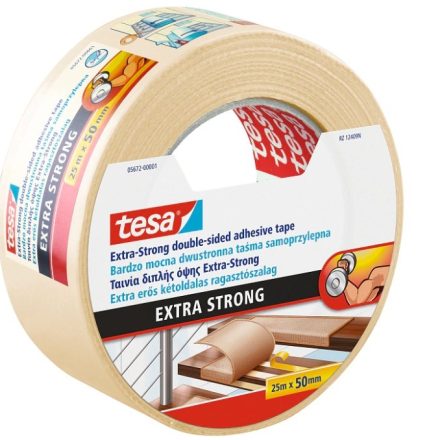 Nastro biadesivo TESA 50mm/10m 200mIk to Glue Lecture Strong